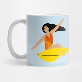 Surfing Girl 3 Mug